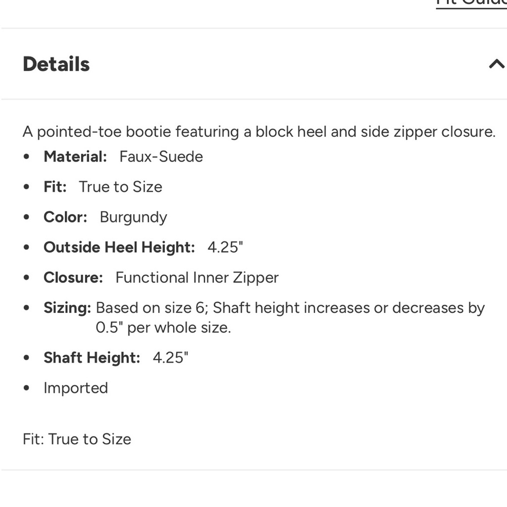 Red and black heeled boots - Picture 6 of 6